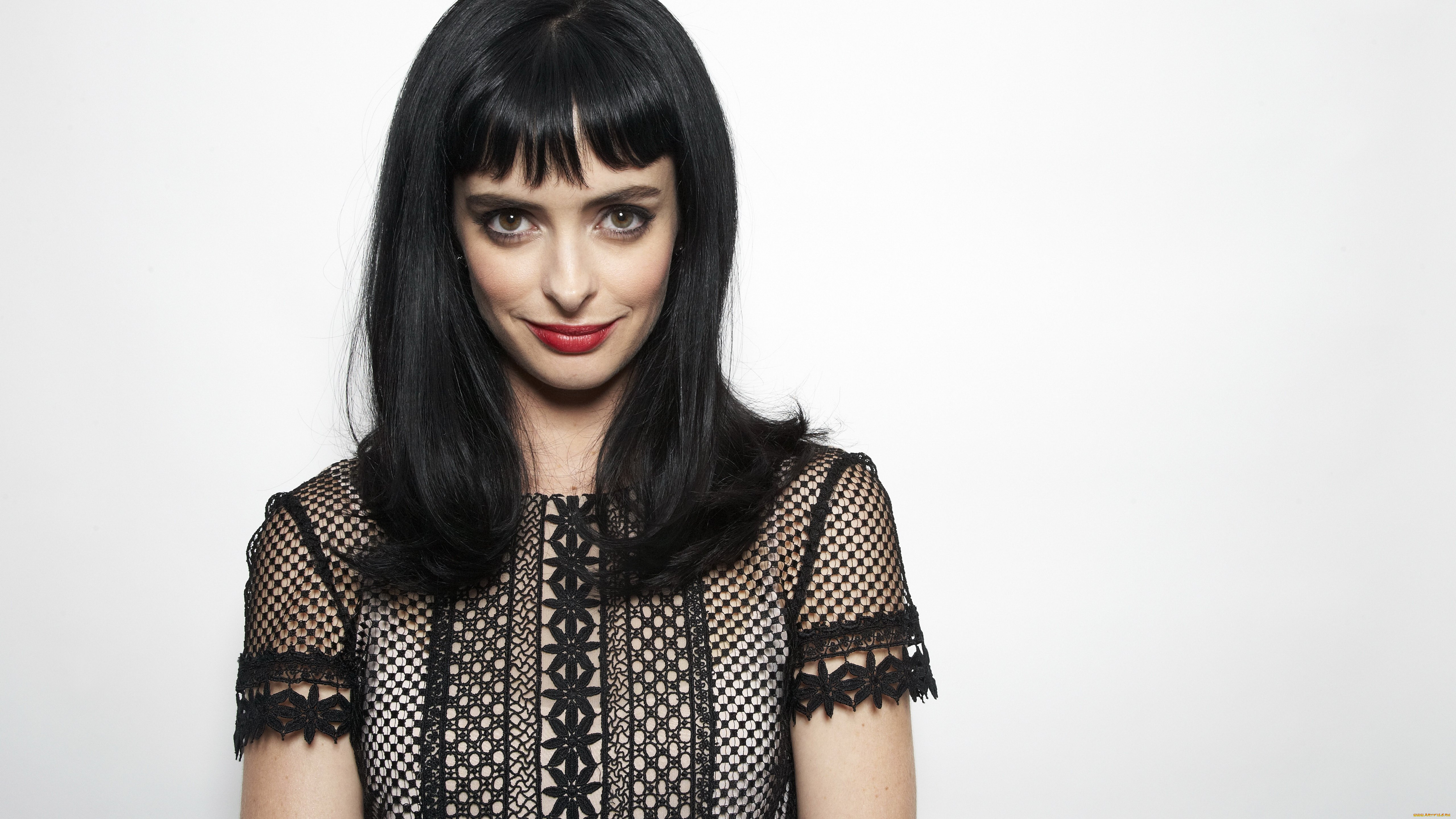 Обои Девушки Krysten Ritter, обои для рабочего стола, фотографии девушки,  -unsort , брюнетки, темноволосые, топ, улыбка, брюнетка, kristen, ritter  Обои для рабочего стола, скачать обои картинки заставки на рабочий стол.